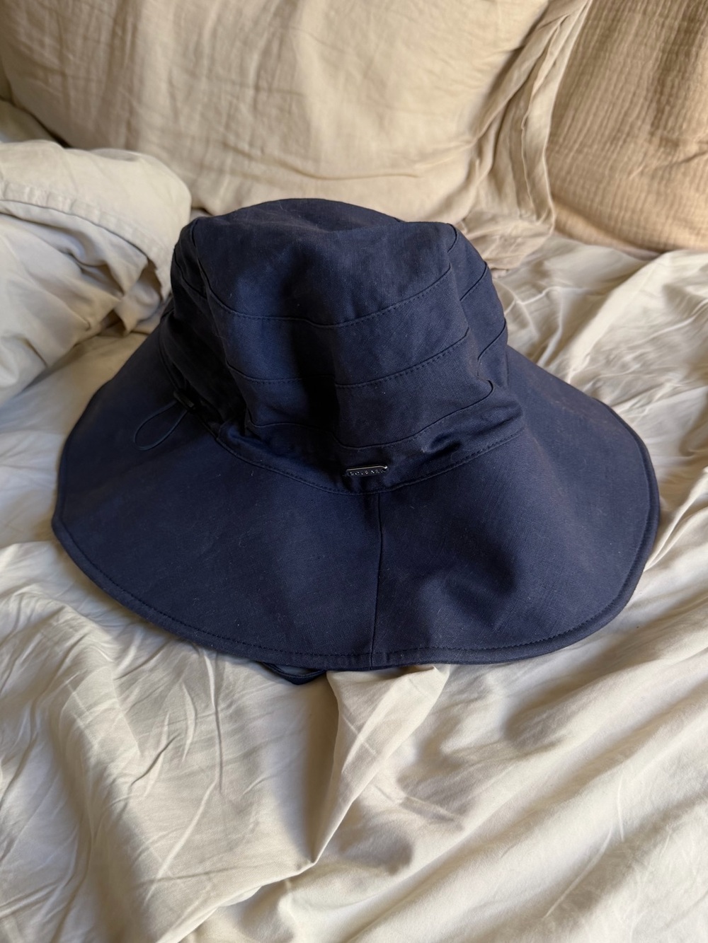 Solbari resort wide brim sun hat UPF